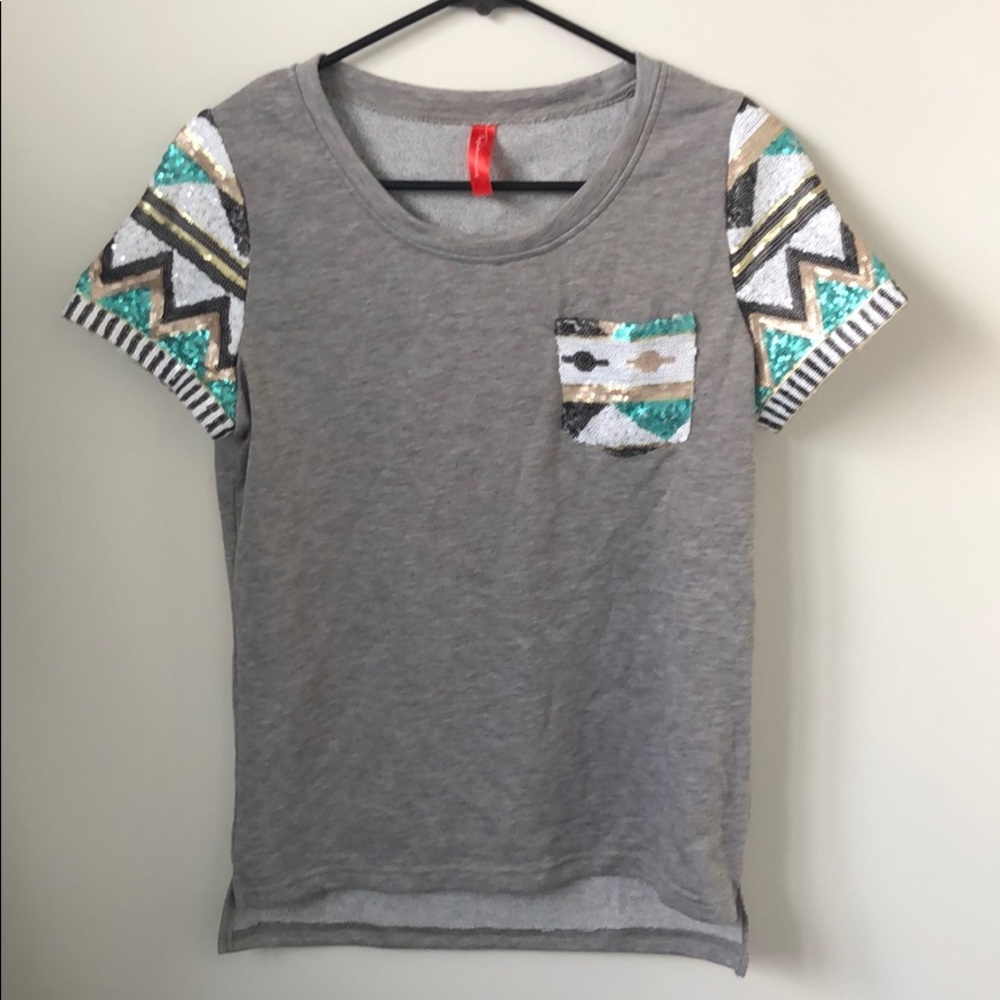 Fashion Sequin NEVER WORN T-Shirt